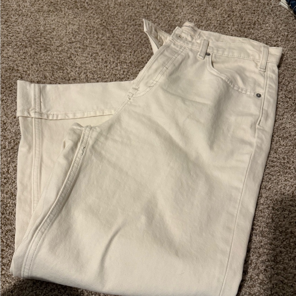 Universal Thread Off-White Denim Pants - image 2